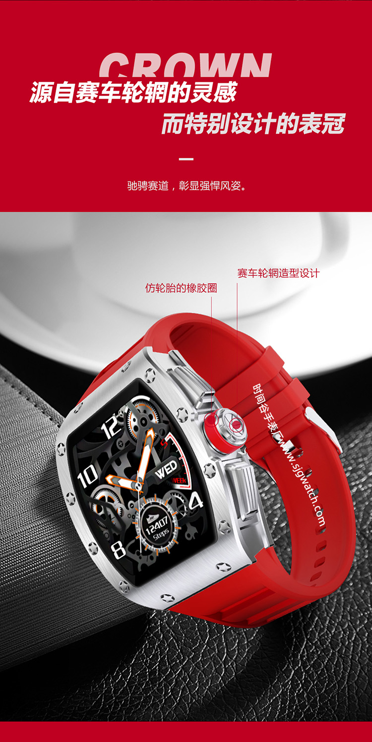 心率智能手表生产厂_米勒同款心率智能手表案例详情图4